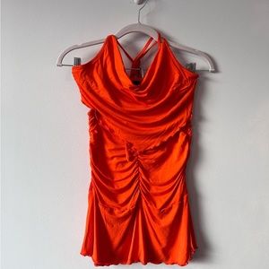 Shein Orange Festival Set